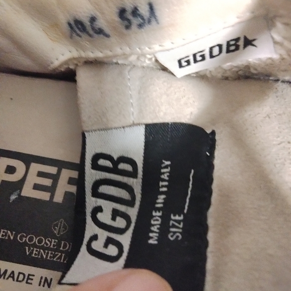 GOLDEN GOOSE GENIUNE CALF HAIR SIZE 38 ZEBRA PRINT - Picture 5 of 16